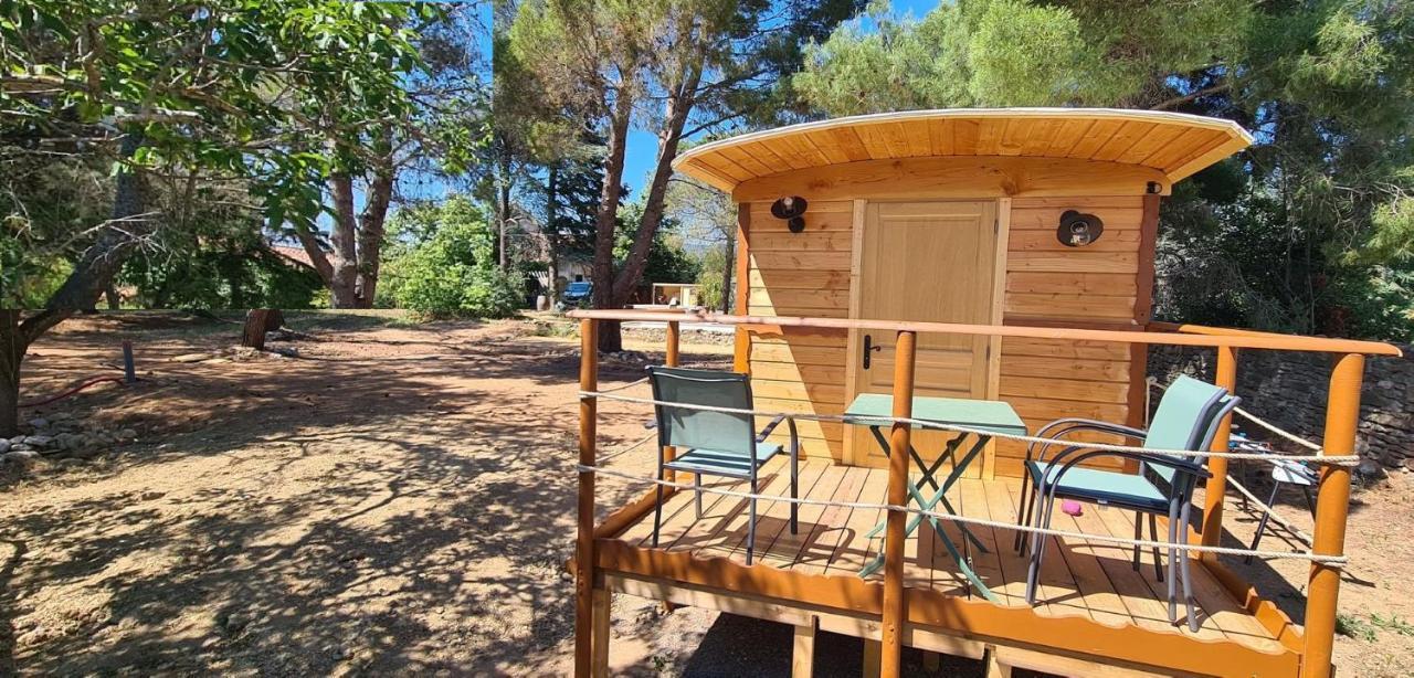 Roulotte Dans L'Aude Villa Trausse Kültér fotó