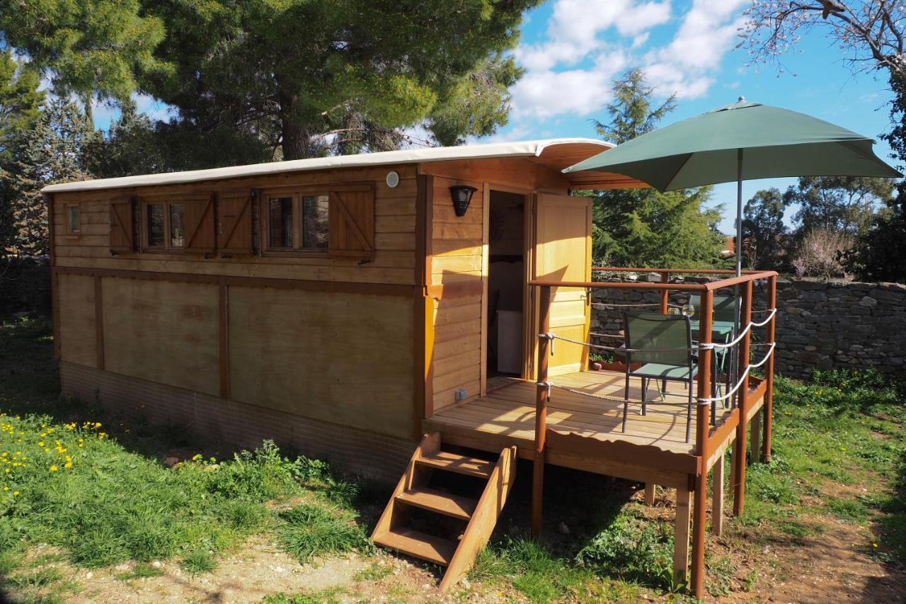 Roulotte Dans L'Aude Villa Trausse Kültér fotó